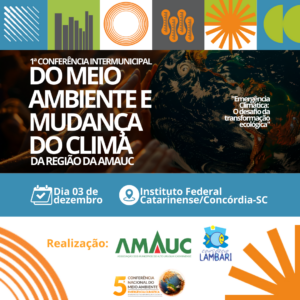 Read more about the article Amauc e Consórcio Lambari vão realizar a Conferência Intermunicipal do Meio Ambiente e Mudança Climática